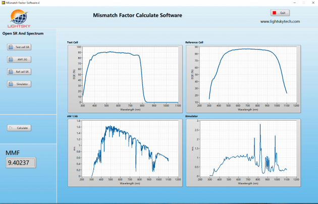 LIV太阳能电池综合分析软件 3
